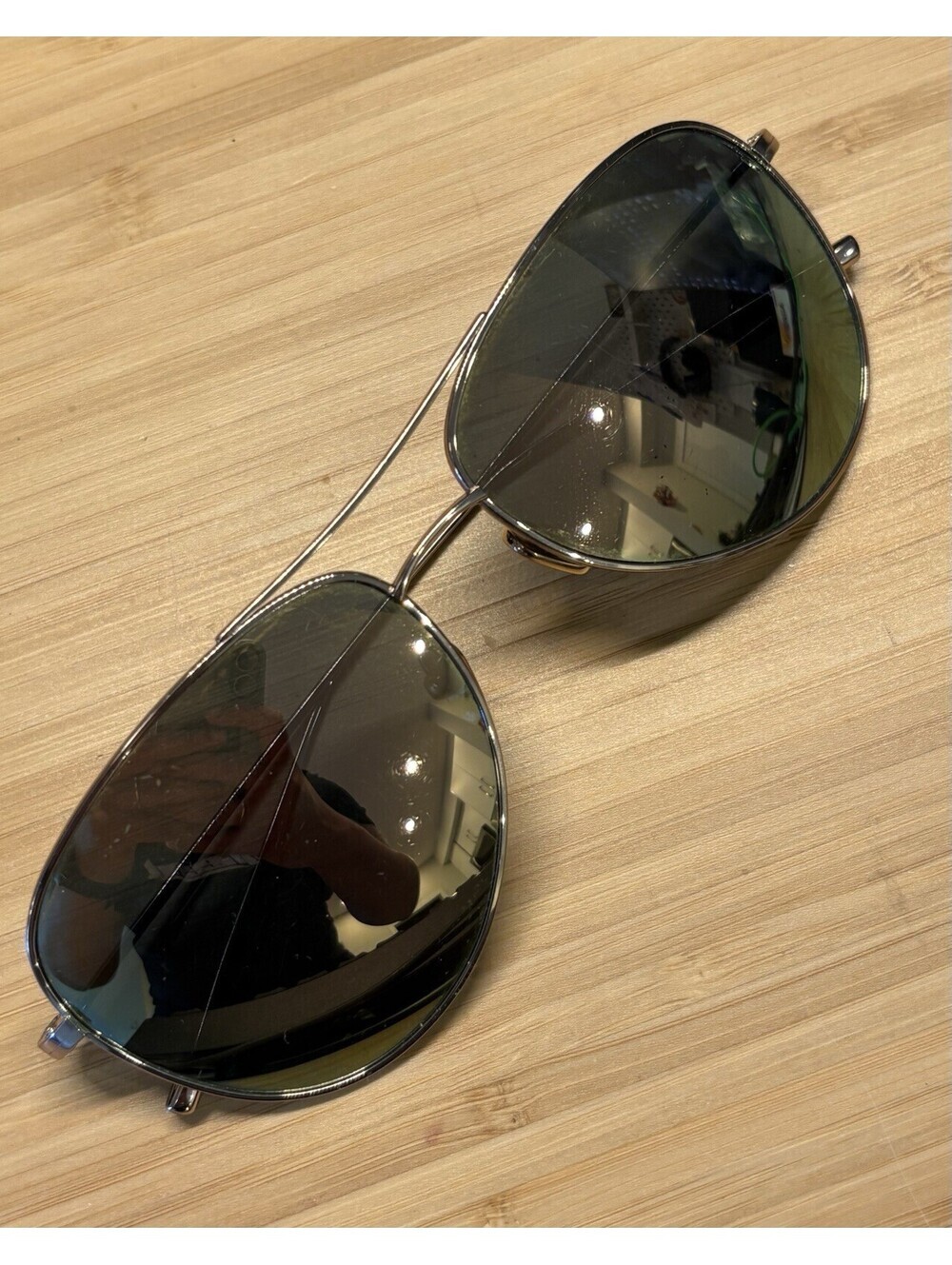 SALT OPTICS McKean Sunglasses 59 15 140 Titanium Polarized Brushed Honey Gold